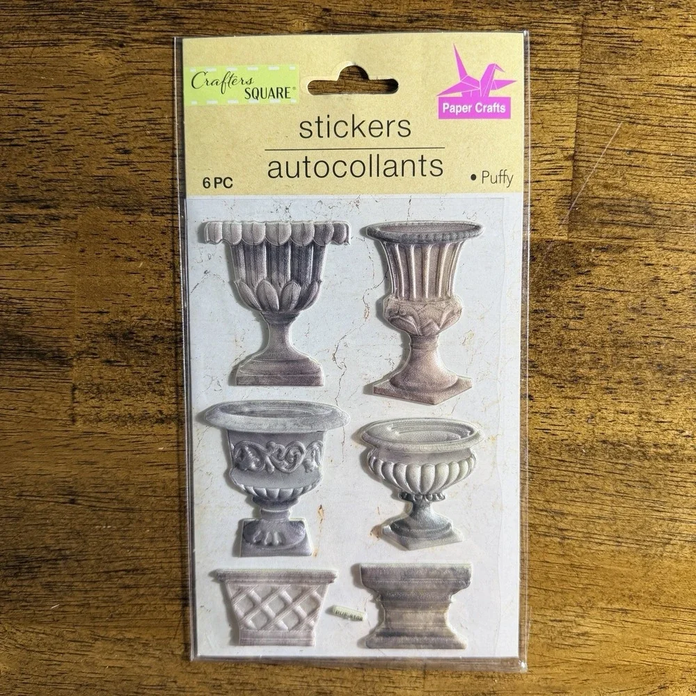 Large Crafter's Square Crafting/Scrapbooking Bundle-Stickers Tools Iron-Ons NEW - Picture 2 of 16